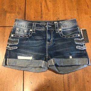 NWT Miss Me Shorts Size 27